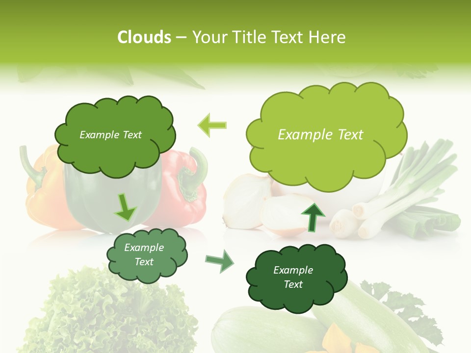 Corn Vegetable Meal PowerPoint Template