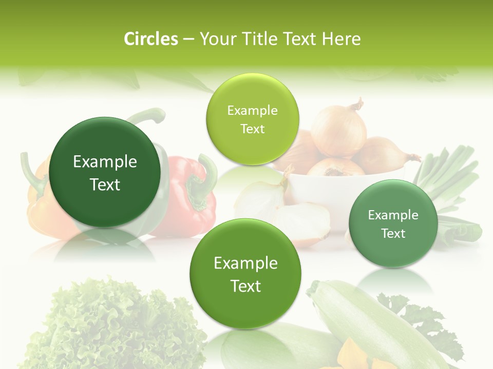 Corn Vegetable Meal PowerPoint Template