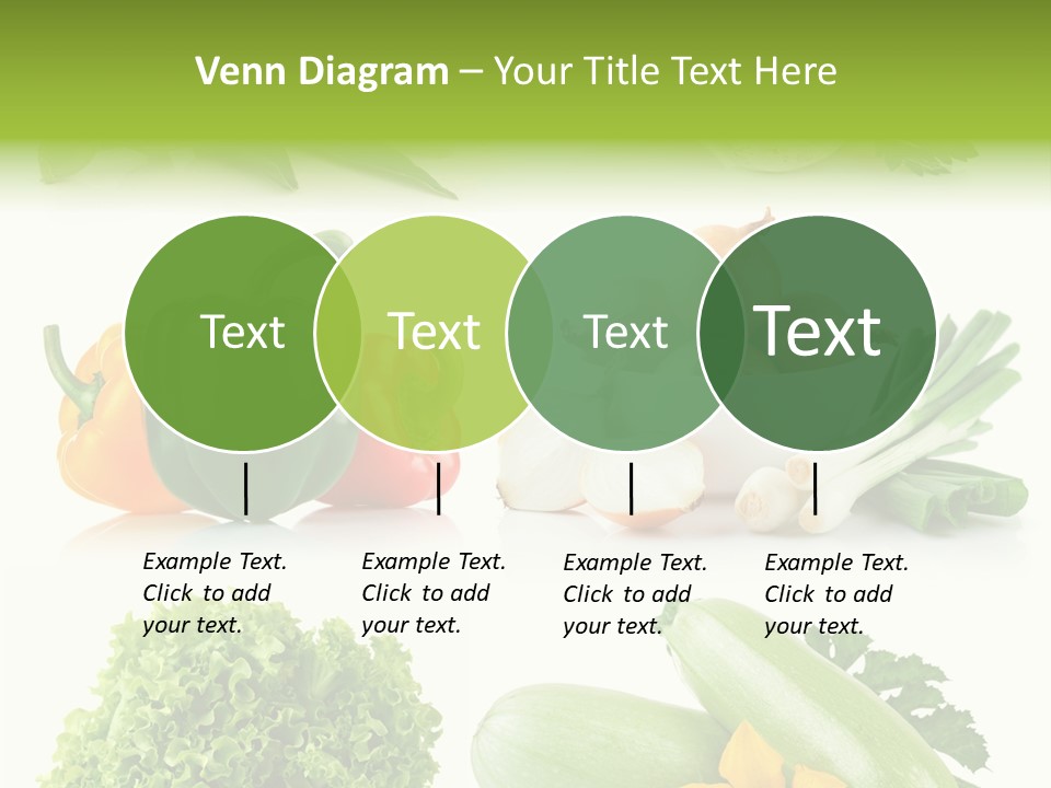 Corn Vegetable Meal PowerPoint Template