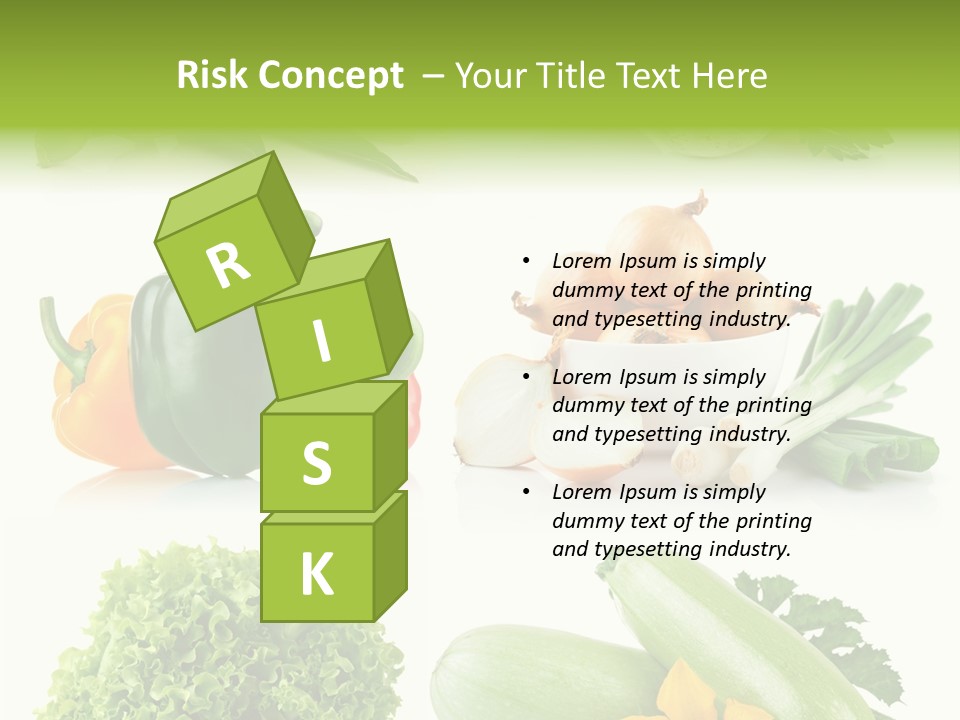 Corn Vegetable Meal PowerPoint Template