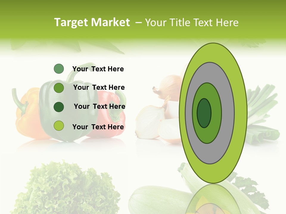 Corn Vegetable Meal PowerPoint Template
