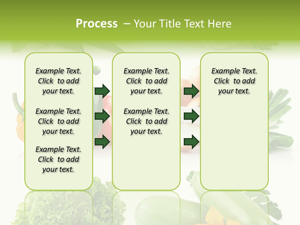 Corn Vegetable Meal PowerPoint Template