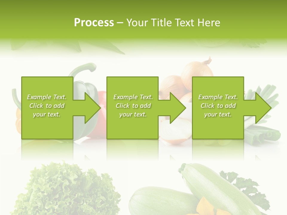 Corn Vegetable Meal PowerPoint Template