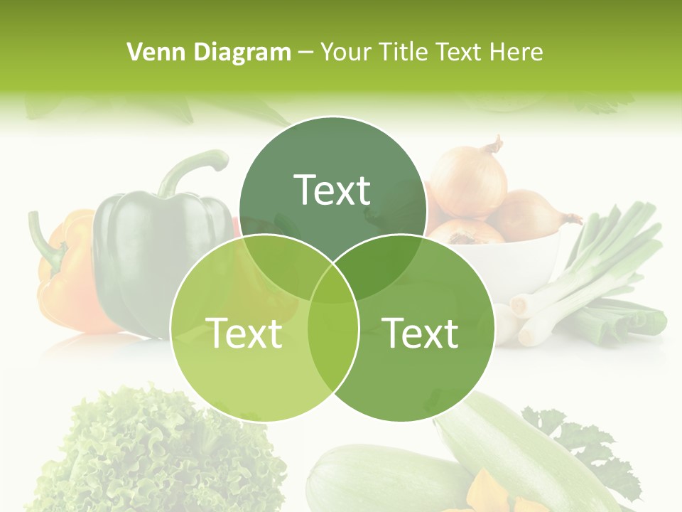 Corn Vegetable Meal PowerPoint Template