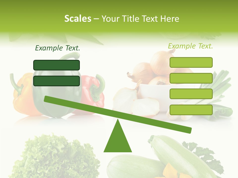Corn Vegetable Meal PowerPoint Template