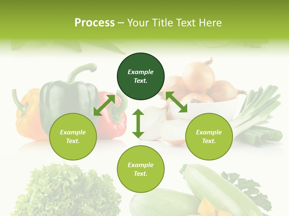 Corn Vegetable Meal PowerPoint Template