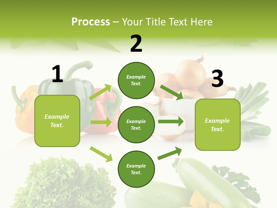 Corn Vegetable Meal PowerPoint Template
