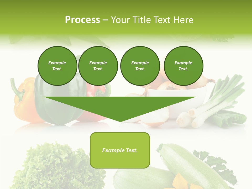 Corn Vegetable Meal PowerPoint Template