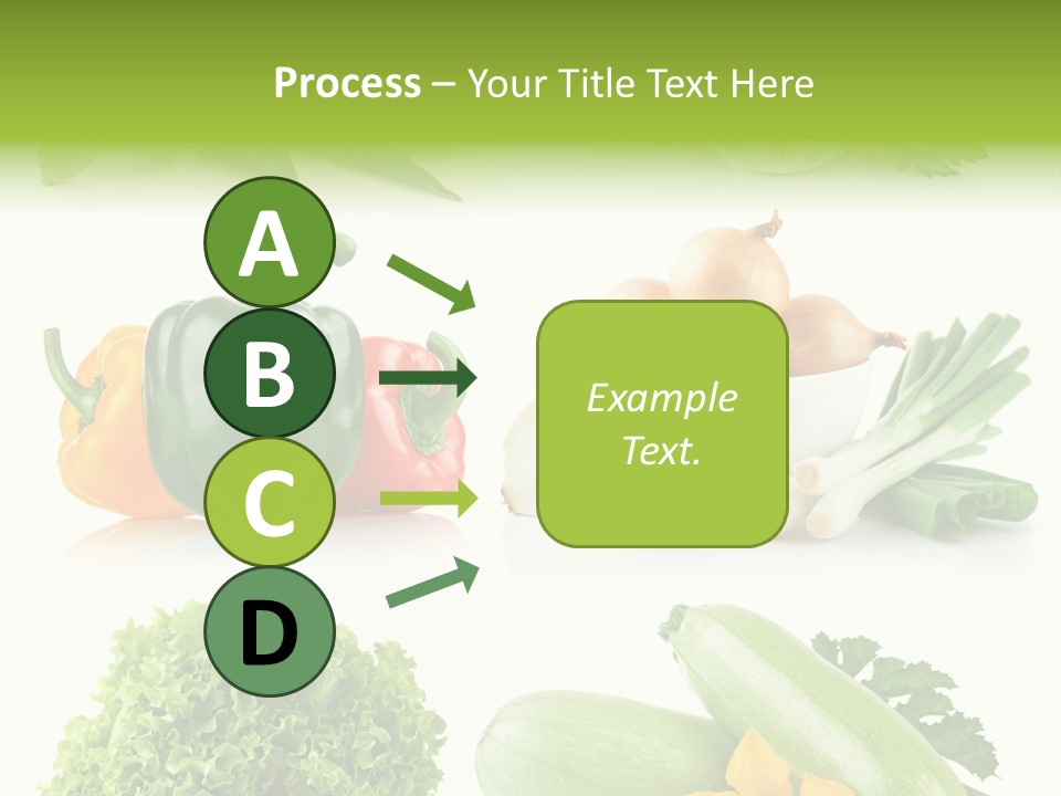 Corn Vegetable Meal PowerPoint Template
