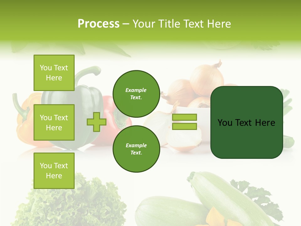 Corn Vegetable Meal PowerPoint Template