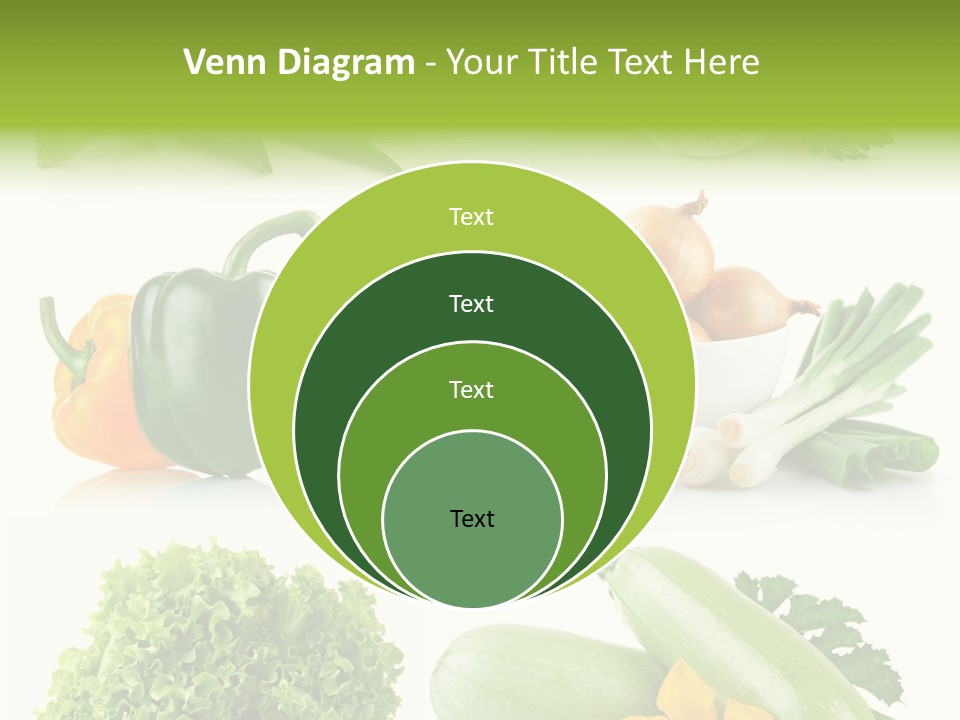 Corn Vegetable Meal PowerPoint Template