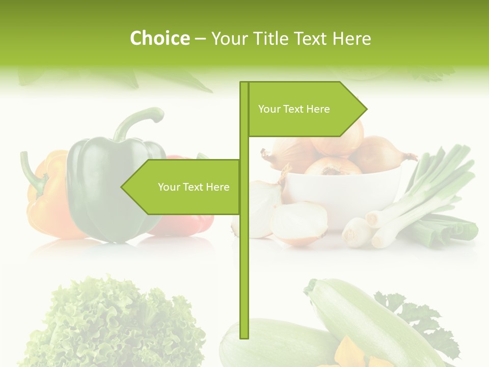 Corn Vegetable Meal PowerPoint Template