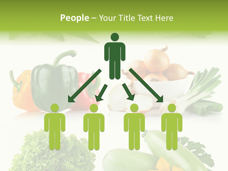 Corn Vegetable Meal PowerPoint Template