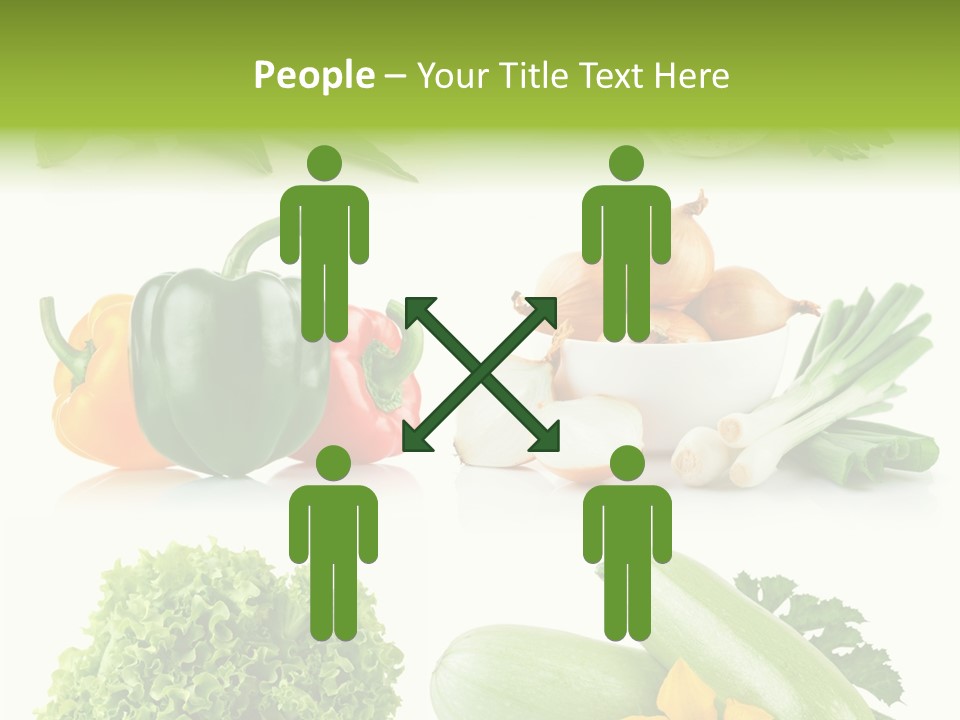 Corn Vegetable Meal PowerPoint Template