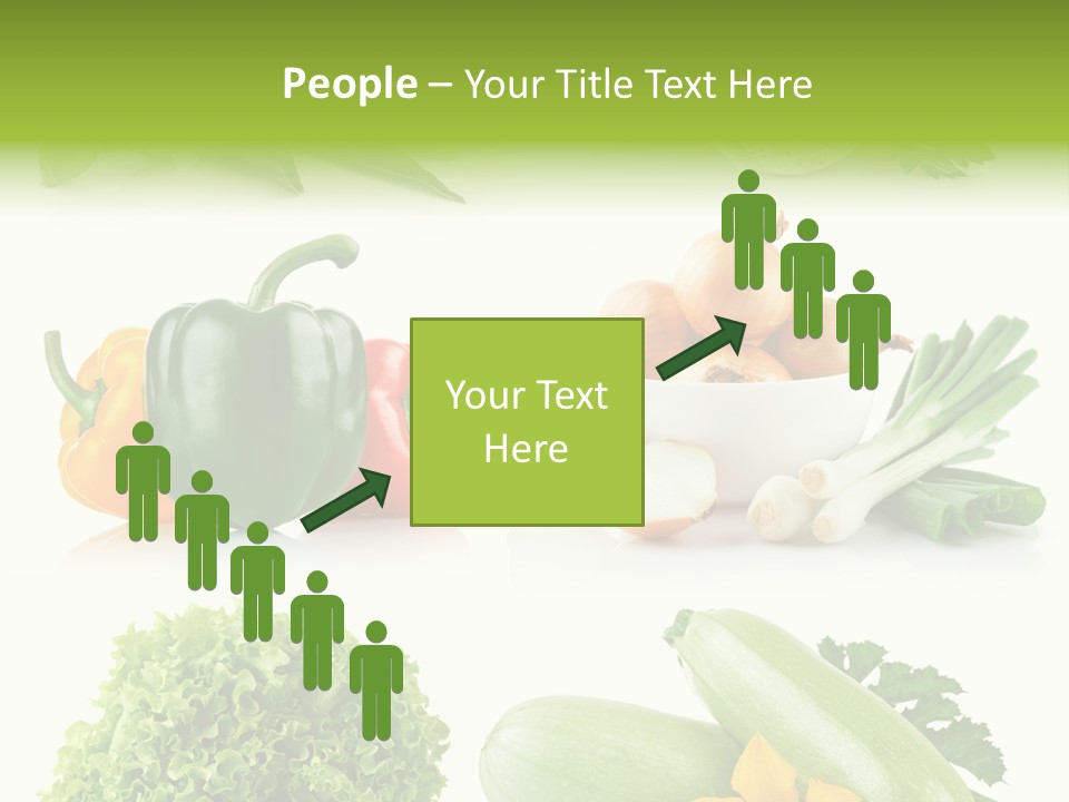 Corn Vegetable Meal PowerPoint Template