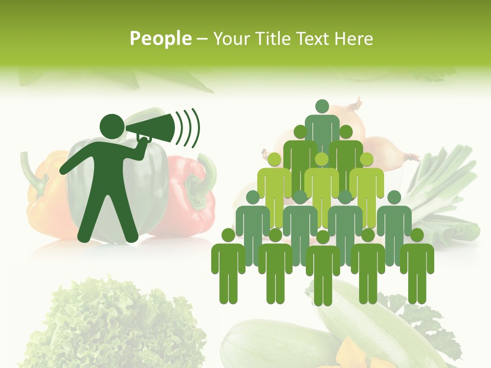 Corn Vegetable Meal PowerPoint Template