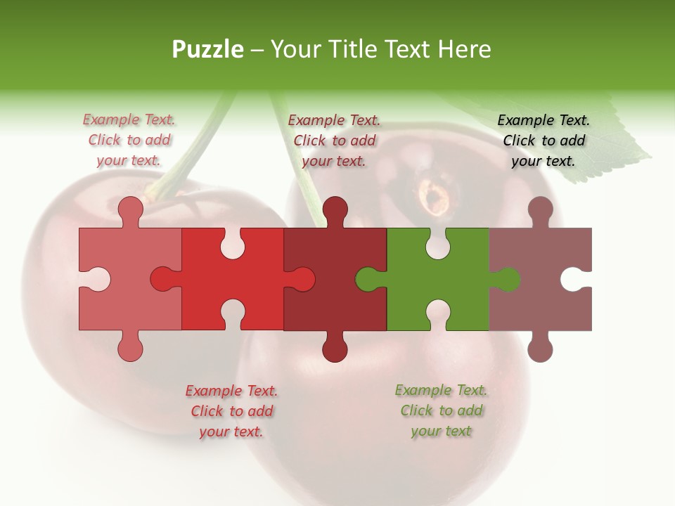 Juicy Freshness Group PowerPoint Template