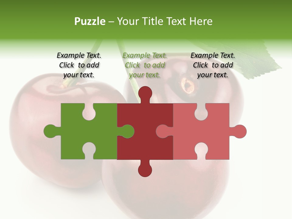 Juicy Freshness Group PowerPoint Template