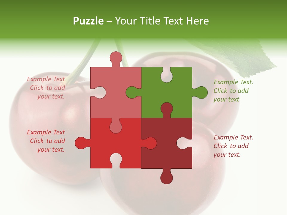 Juicy Freshness Group PowerPoint Template