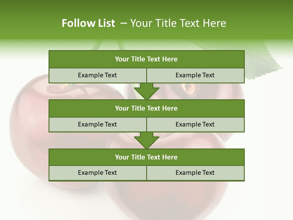 Juicy Freshness Group PowerPoint Template