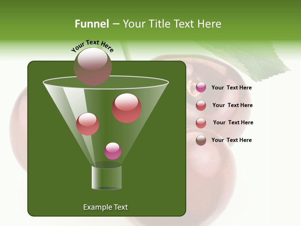 Juicy Freshness Group PowerPoint Template