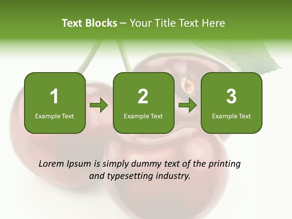 Juicy Freshness Group PowerPoint Template