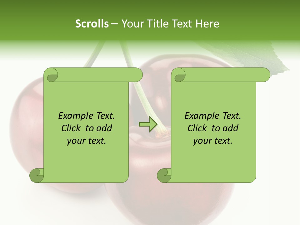 Juicy Freshness Group PowerPoint Template