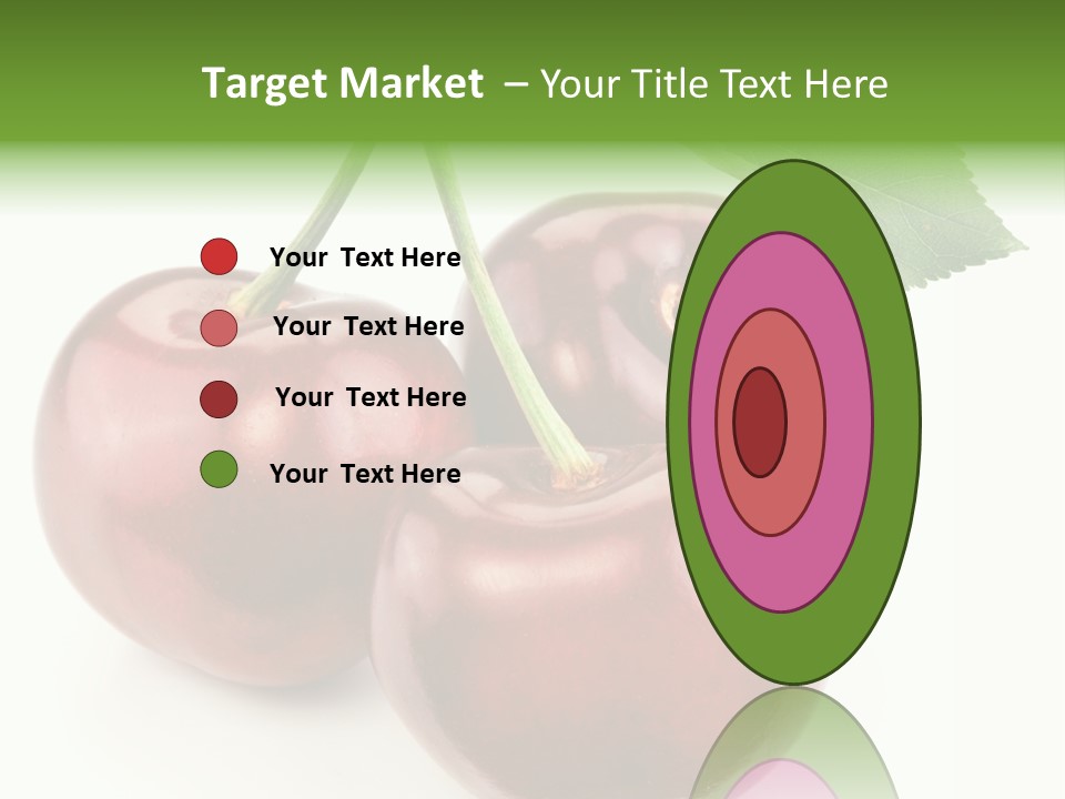 Juicy Freshness Group PowerPoint Template