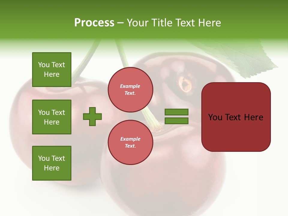 Juicy Freshness Group PowerPoint Template