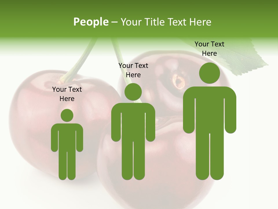 Juicy Freshness Group PowerPoint Template