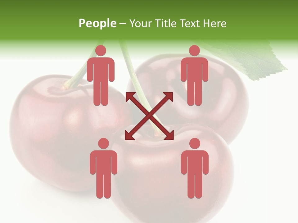 Juicy Freshness Group PowerPoint Template