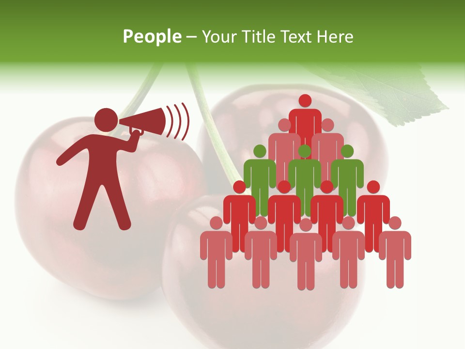 Juicy Freshness Group PowerPoint Template