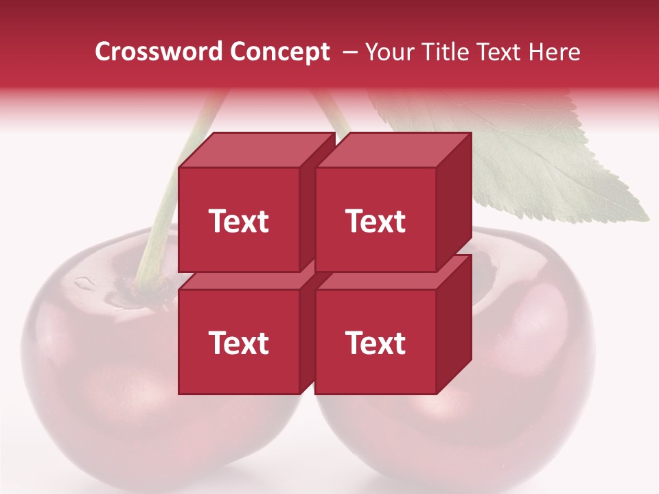 Green Nature Dessert PowerPoint Template