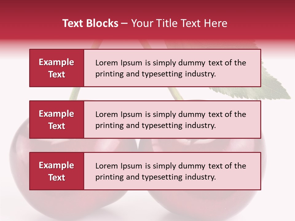 Green Nature Dessert PowerPoint Template