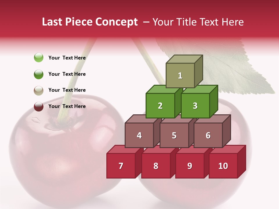 Green Nature Dessert PowerPoint Template