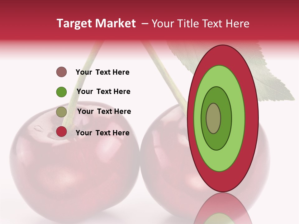 Green Nature Dessert PowerPoint Template