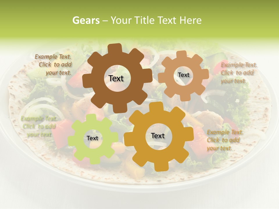 Snack Grilled Grill PowerPoint Template