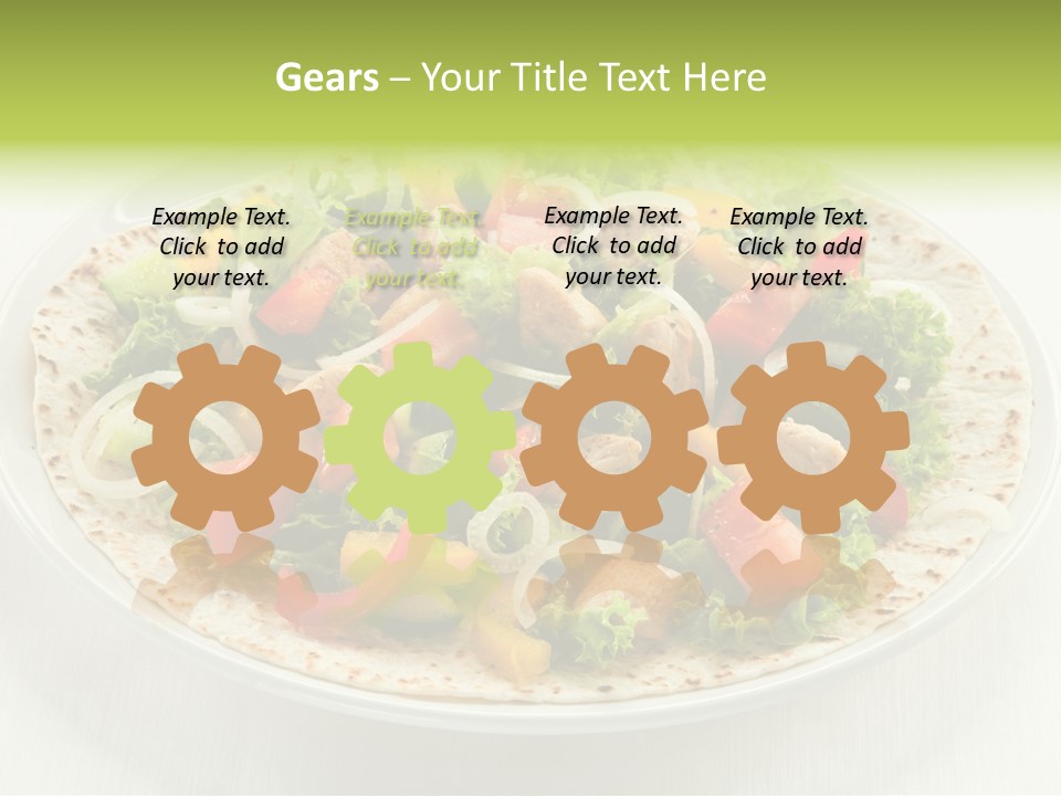 Snack Grilled Grill PowerPoint Template