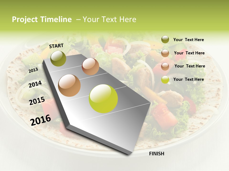 Snack Grilled Grill PowerPoint Template