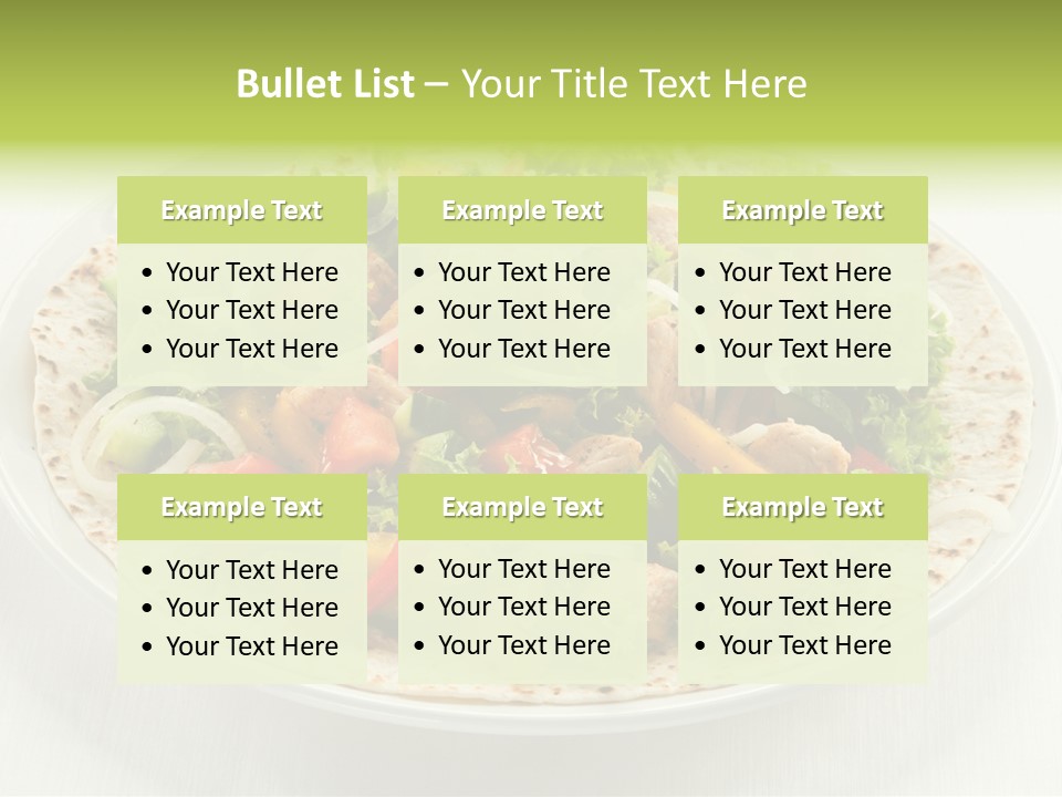 Snack Grilled Grill PowerPoint Template