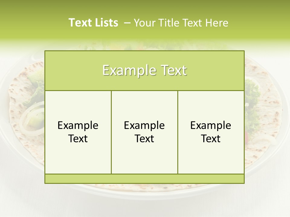 Snack Grilled Grill PowerPoint Template