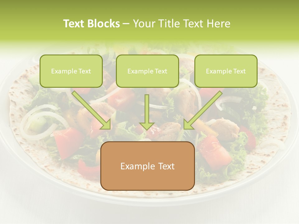 Snack Grilled Grill PowerPoint Template