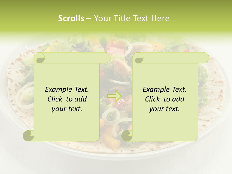 Snack Grilled Grill PowerPoint Template