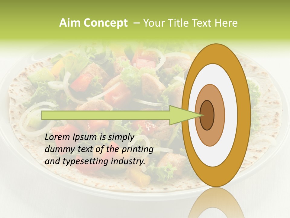 Snack Grilled Grill PowerPoint Template