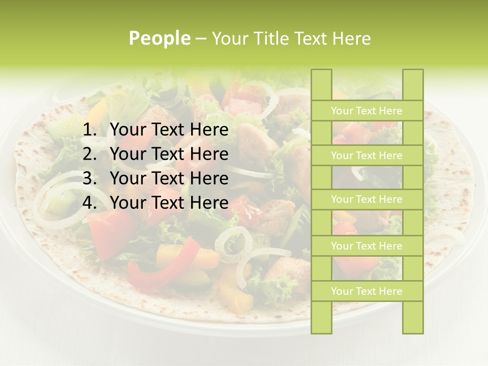 Snack Grilled Grill PowerPoint Template