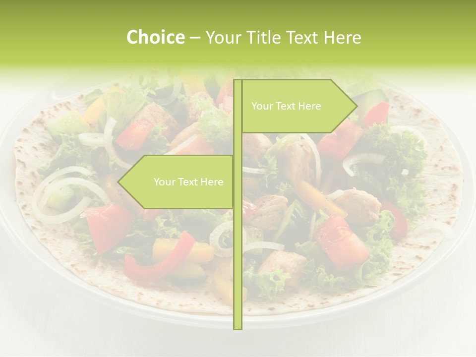 Snack Grilled Grill PowerPoint Template