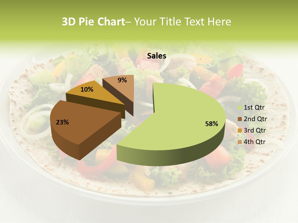 Snack Grilled Grill PowerPoint Template
