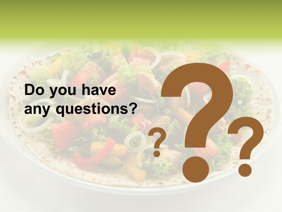 Snack Grilled Grill PowerPoint Template