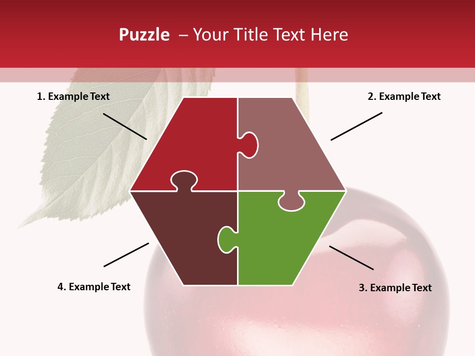 Green Juicy Red PowerPoint Template