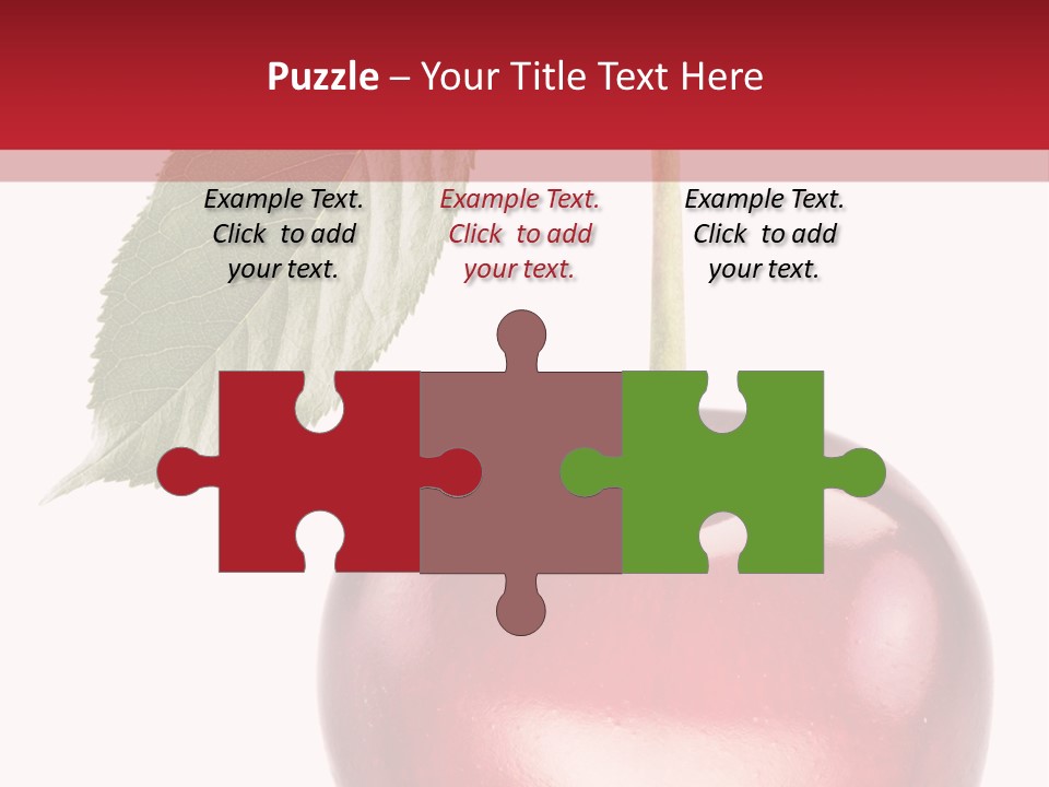 Green Juicy Red PowerPoint Template